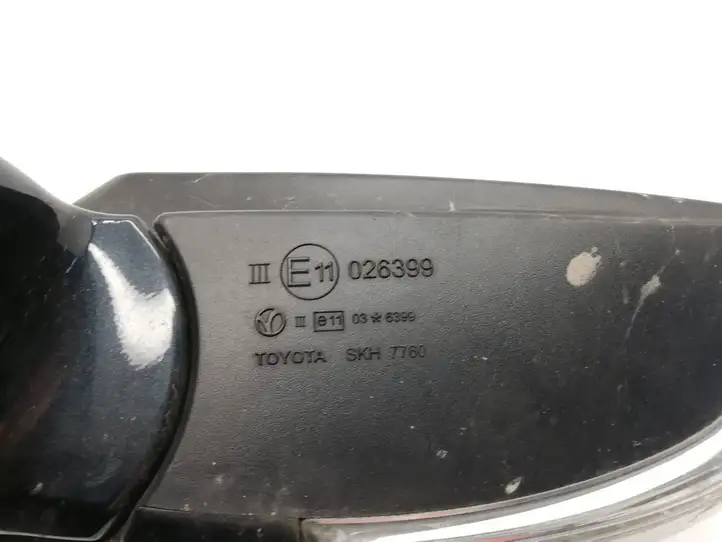 Toyota Avensis T270 (2009 - 2012) E11026399 Боковое зеркало с электроприводом — фото 4