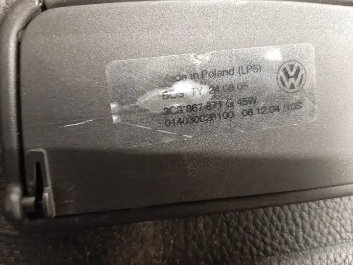 Volkswagen PASSAT B6 (2005 - 2010) 3C9867871G Шторка — фото 3