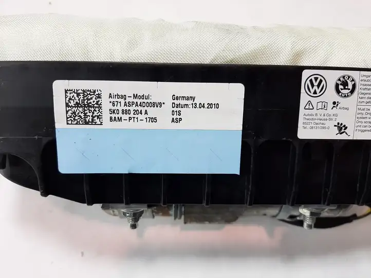 Volkswagen Tiguan (2007 - 2011) 5K0880204A Подушка безопасности пассажира — фото 5
