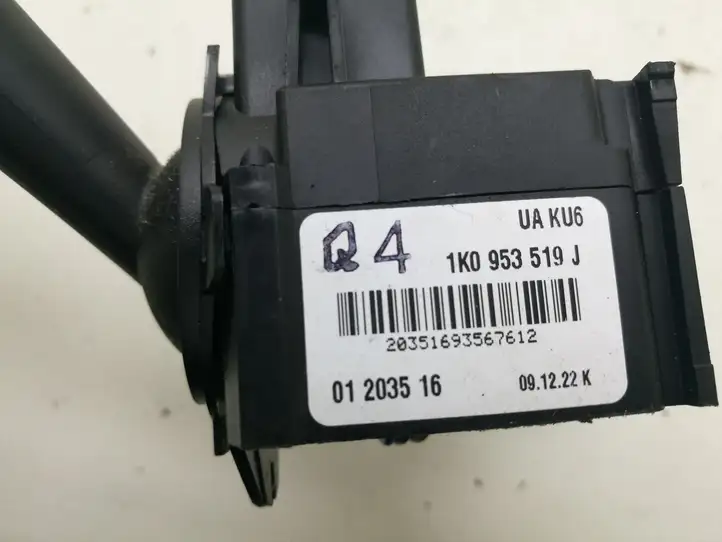 Volkswagen Touran I (2003 - 2010) 1K0953519J Включатель скорости стеклоочистителей — фото 3