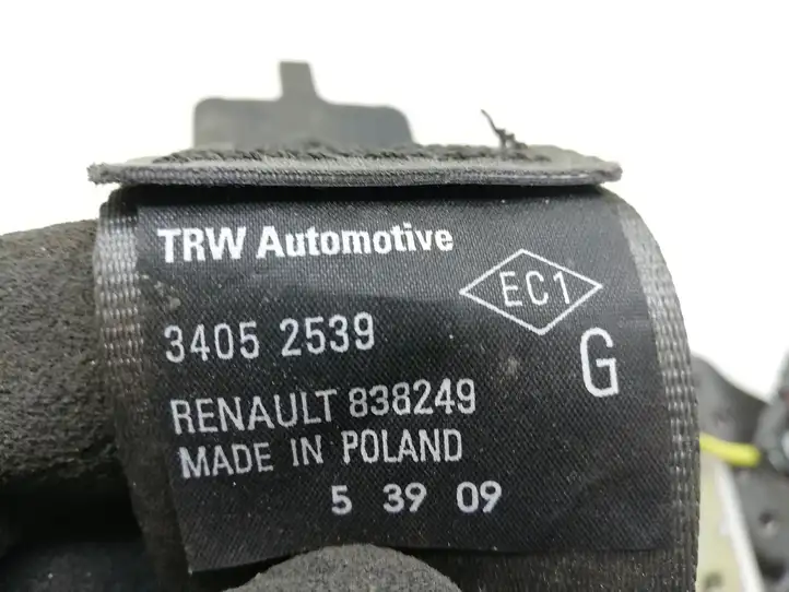 Renault Clio III (2005 - 2012) 34052539 Задний ремень безопасности — фото 4