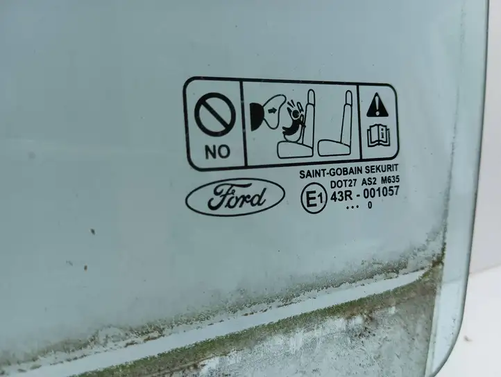 Ford C-MAX II (2010 - 2015) E143R001057 Стекло передней двери — фото 2
