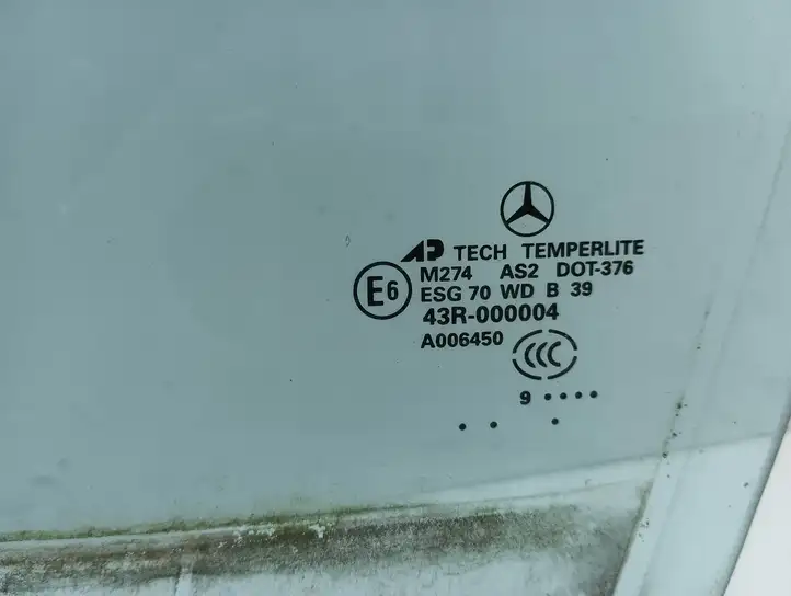 Mercedes-Benz ML W164 (2005 - 2011) E643R000004 Стекло передней двери — фото 2