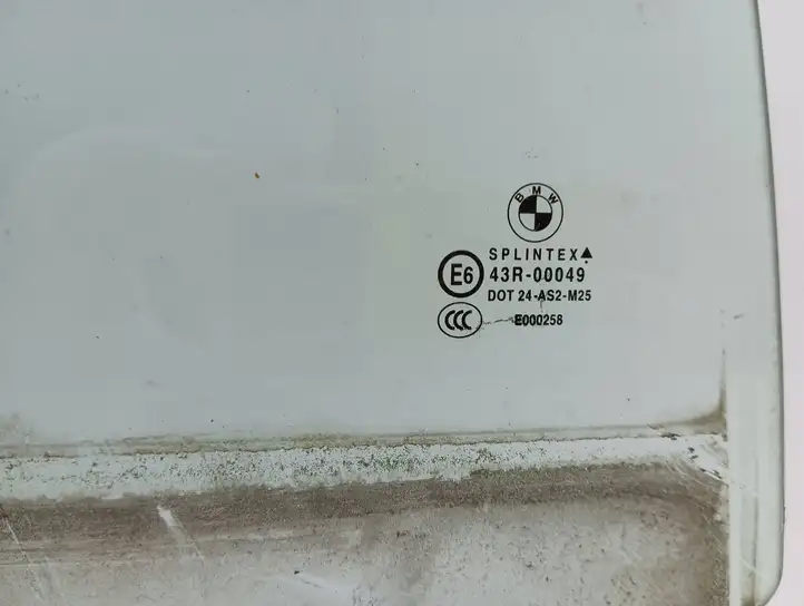BMW 5 E60 E61 (2004 - 2010) E643R00049 Стекло задней двери — фото 2