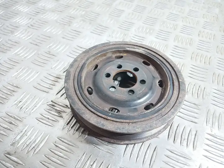 Land Rover Discovery 3 - LR3 (2004 - 2009) 4H206B319BA Шкив коленчатого вала — фото 3