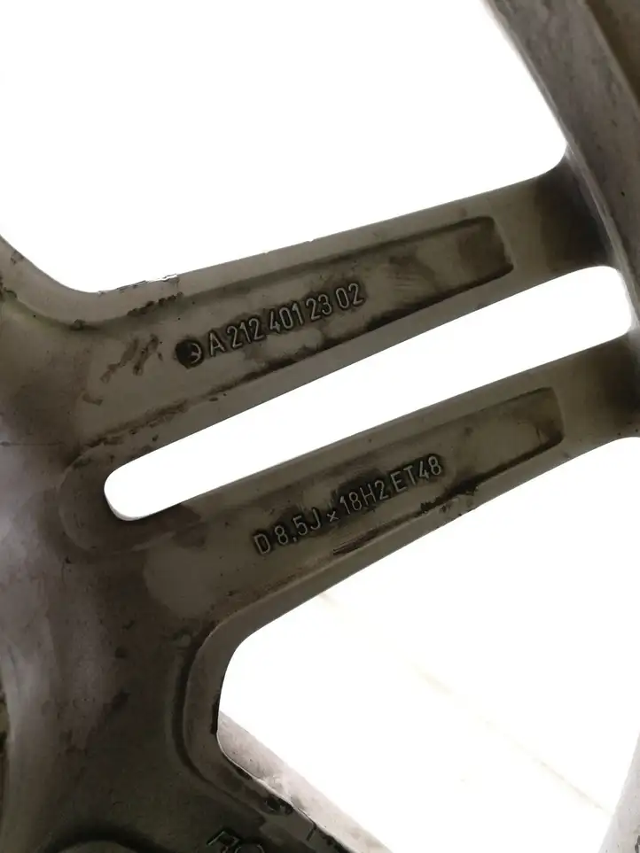 Mercedes-Benz E W212 (2009 - 2016)  A2124012302 Обод (ободья) колеса из легкого сплава R 18