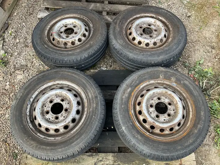 Mercedes-Benz Sprinter W901 W902 W903 W904 (1995 - 2007) A9034011402 Стальной штампованный диск R15 — фото 2
