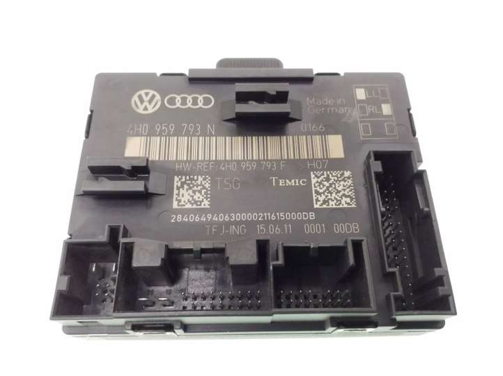 4H0959793N Volkswagen Touareg II Durų elektronikos valdymo blokas