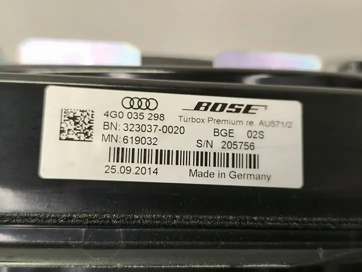 Audi A6 C7 (2014 - 2018) 4G0035298 Динамики передних дверей — фото 6