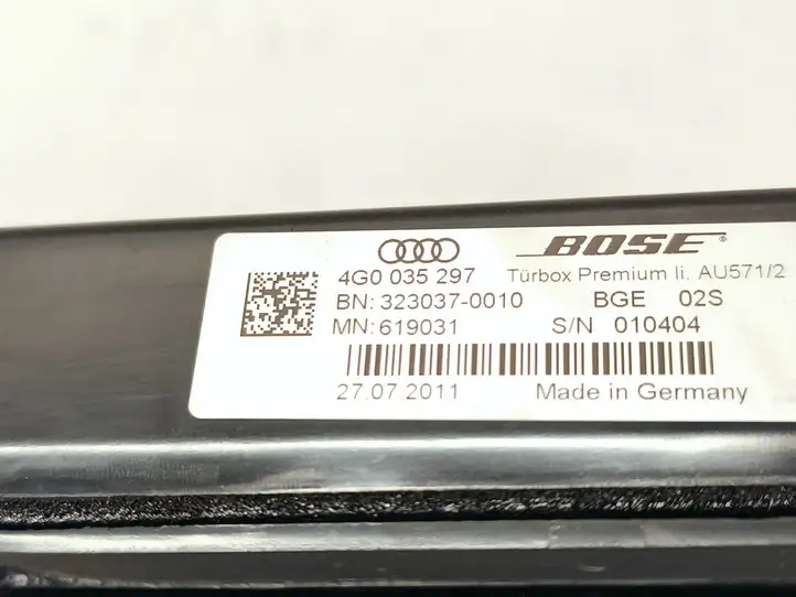 Audi A6 C7 (2011 - 2014) 4G0035297 Динамики передних дверей — фото 2