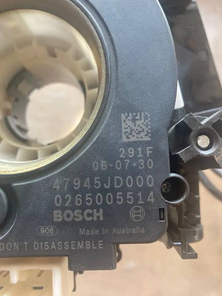 Nissan Qashqai (2006 - 2010) 47945JD000 Контактное кольцо SRS — фото 4
