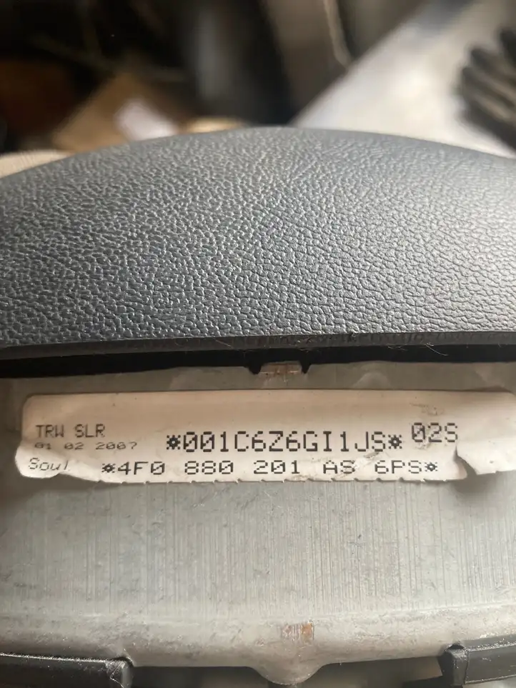 Audi A6 Allroad C6 (2006 - 2008) 4F0880201AS Подушка безопасности руля — фото 3