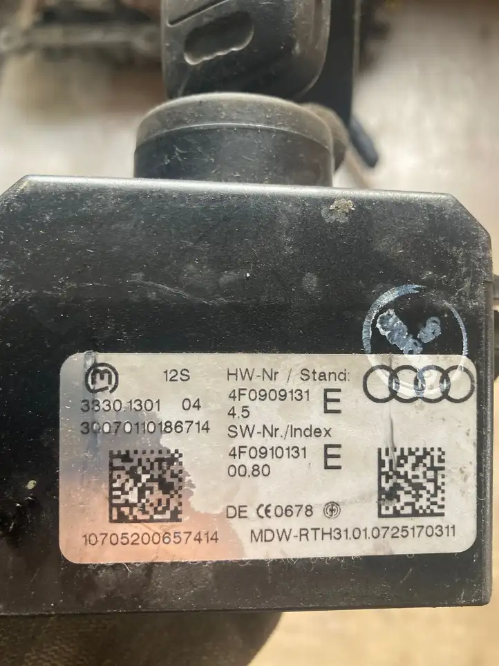 Audi A6 Allroad C6 (2006 - 2008) 4F0909131 Замок зажигания — фото 2