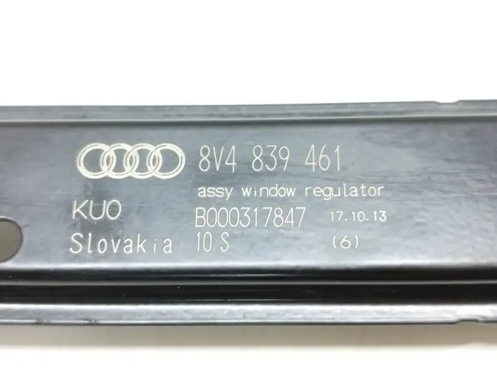 Audi A3/S3 8V (2012 - 2016) 8V4839461 Стеклоподъемник задней двери без мотора — фото 5