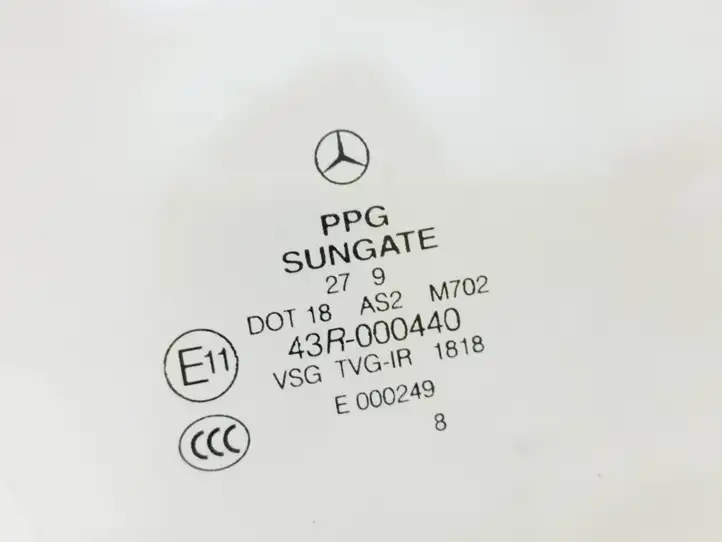 Mercedes-Benz GL X164 (2006 - 2012) 43R000440 Стекло передней двери — фото 4
