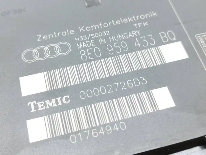 Audi A4 S4 B7 8E 8H (2004 - 2009) 8E0959433BQ Модуль комфорта — фото 5