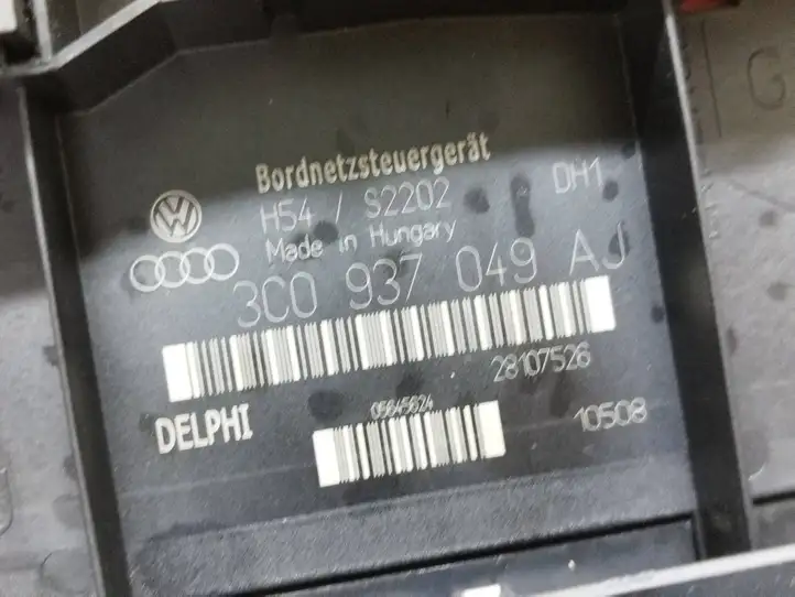 Skoda Octavia Mk2 (1Z) (2004 - 2013) 3C0937049AJ Модуль комфорта — фото 7