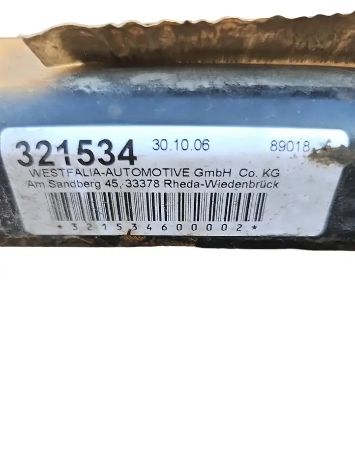 Volkswagen PASSAT B6 (2005 - 2010) 3C0803880B Комплект буксировочного крюка — фото 8