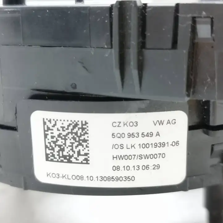 Audi A3/S3 8V (2012 - 2016) 5Q0953549A Контактное кольцо SRS — фото 6