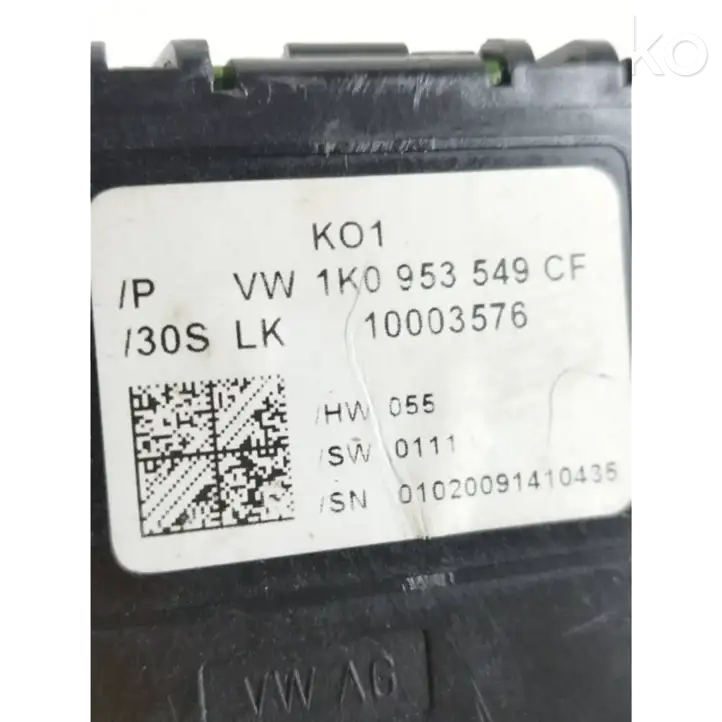 Skoda Octavia Mk2 (1Z) (2004 - 2013) 1K0953549CF Датчик угла поворота руля — фото 6