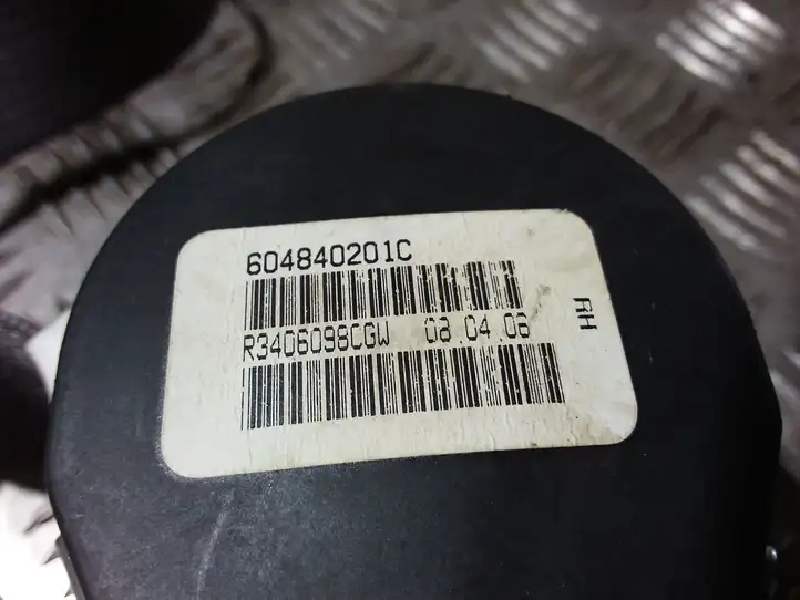 Dodge Caliber (2006 - 2012) 604840201C Задний ремень безопасности — фото 2