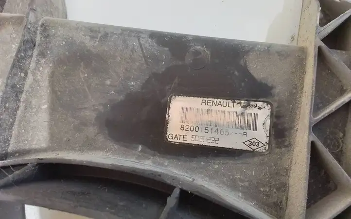 Renault Scenic II - Grand scenic II (2003 - 2006) 8200151465A Дифузор радиатора — фото 2