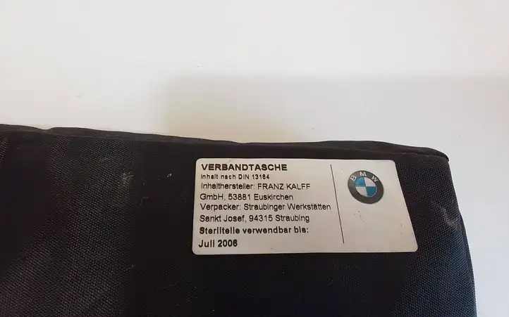 BMW 7 E65 E66 (2001 - 2008) DIN13164 Автомобильная аптечка — фото 3
