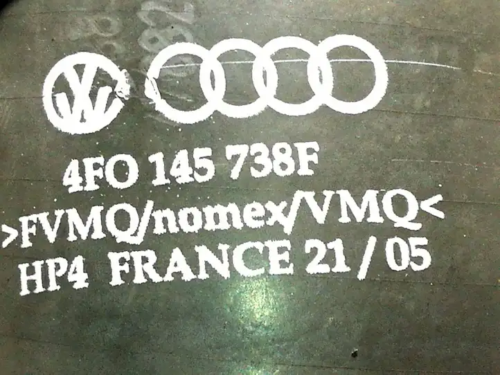 Audi A6 S6 C6 4F (2004 - 2008) 4F0145738F Трубки интеркулера / Шланги интеркулера — фото 2