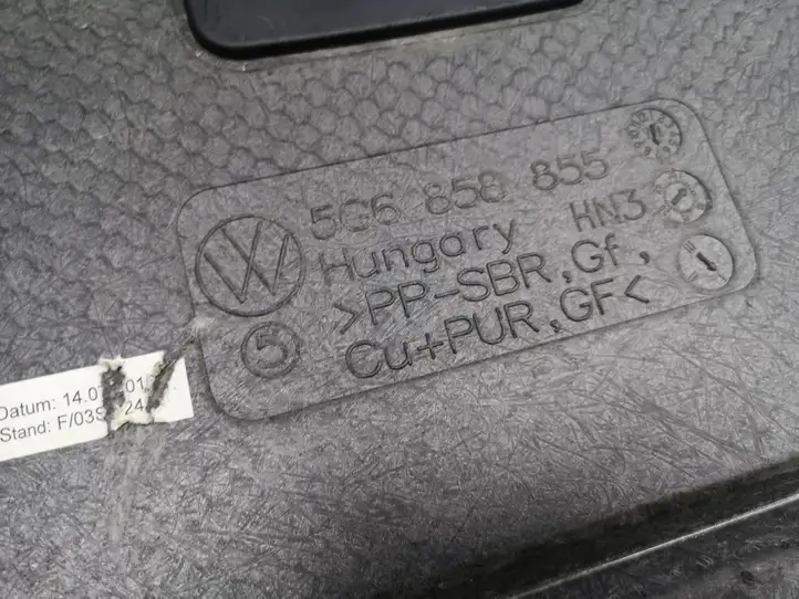 Volkswagen Golf VII (2013 - 2019) Пол багажника — фото 2