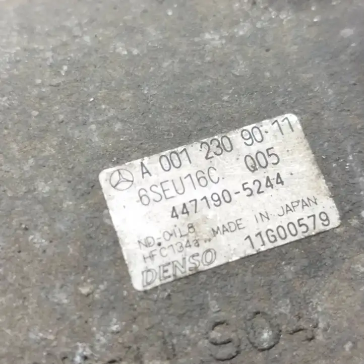 Mercedes-Benz B-class W245 (2005 - 2008) A0012309011 Компрессор (насос) кондиционера воздуха — фото 6