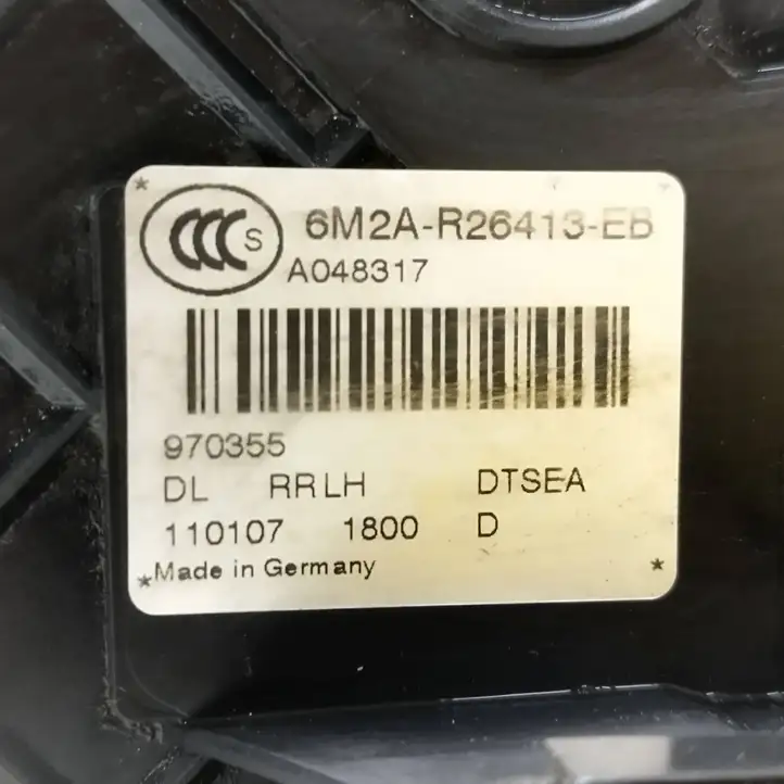 Ford S-MAX (2006 - 2010) 6M2AR26413EB Замок задней двери — фото 6
