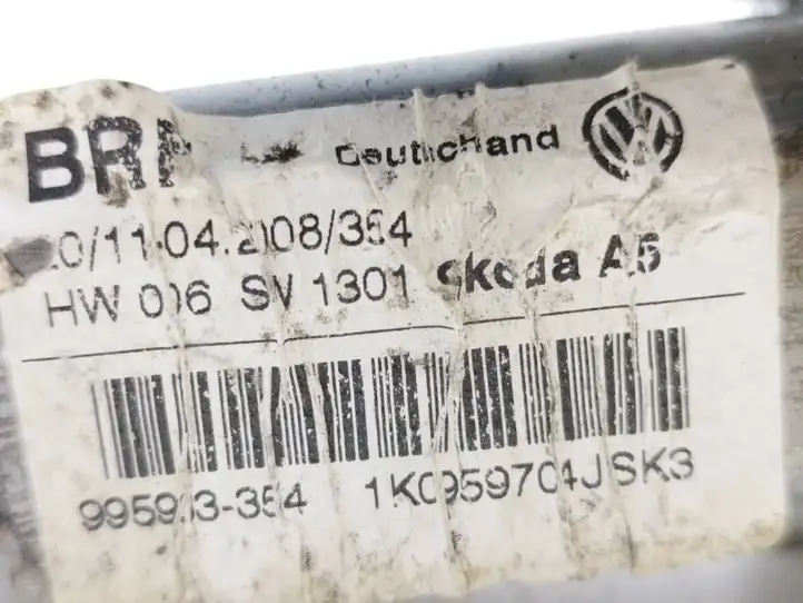 Skoda Octavia Mk2 (1Z) (2004 - 2013) 1K0959704J Стеклоподъемник задней двери — фото 7