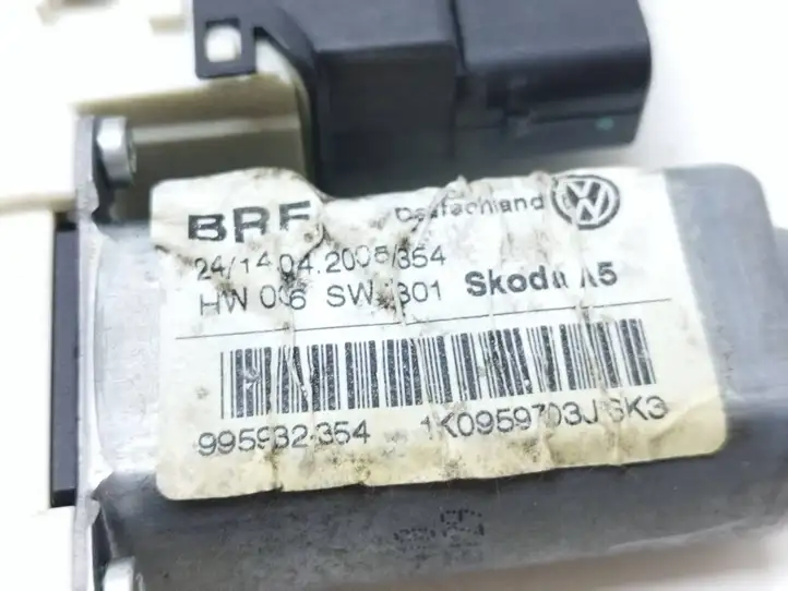 Skoda Octavia Mk2 (1Z) (2004 - 2013) 1K0959703J Стеклоподъемник задней двери — фото 7