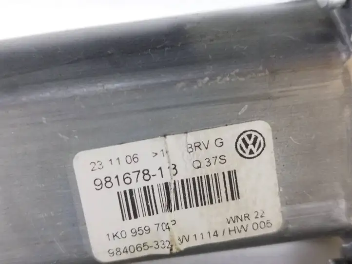 Volkswagen PASSAT B6 (2005 - 2010) 1K0959704P Стеклоподъемник задней двери — фото 8
