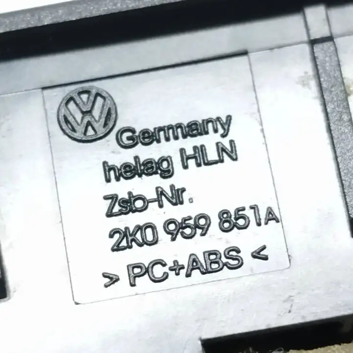 Volkswagen Caddy (2004 - 2010) 2K0959851A Кнопка стеклоподъемников — фото 6