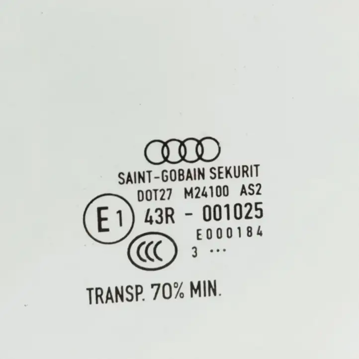 Audi A3/S3 8V (2012 - 2016) 43R001025 Стекло передней двери — фото 4