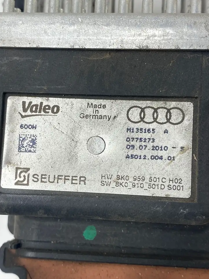 Audi Q5 SQ5 (2008 - 2012) 8K0959501C Реле вентилятора охлаждения — фото 7