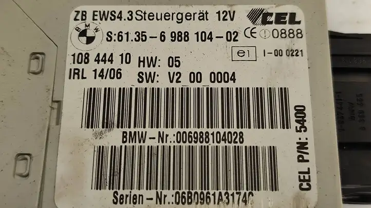 BMW X5 E53 (1999 - 2006) 6988104 Блок иммобилайзера — фото 2
