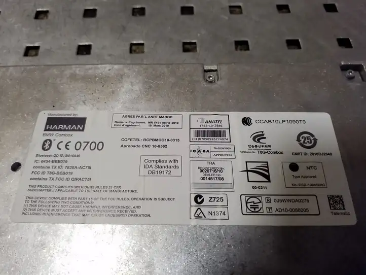 BMW X1 E84 (2009 - 2015) 84109257161 Bluetooth модуль — фото 4