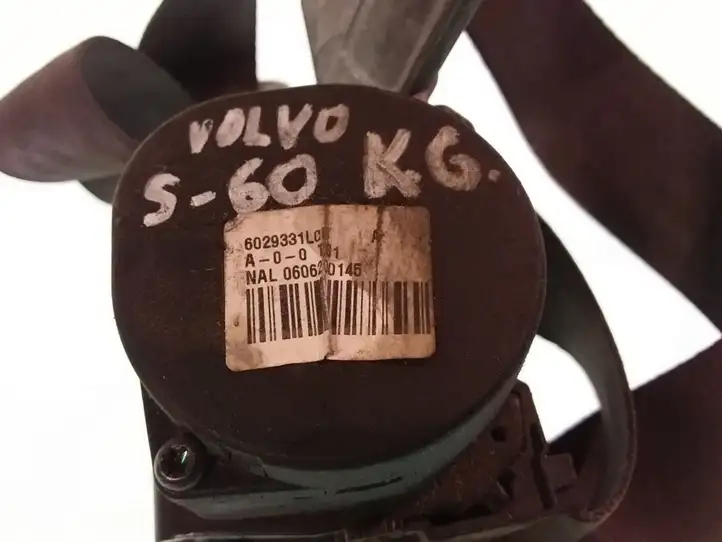 Volvo S60 (2000 - 2004) 6029331 Центральный ремень безопасности — фото 2