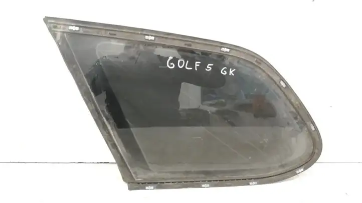 Volkswagen Golf V (2003 - 2009) 43R004584 Заднее боковое стекло — фото 4