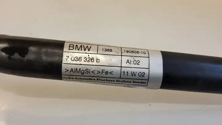 BMW 7 E65 E66 (2001 - 2008) 7036326 Кронштейн панели радиатора — фото 2