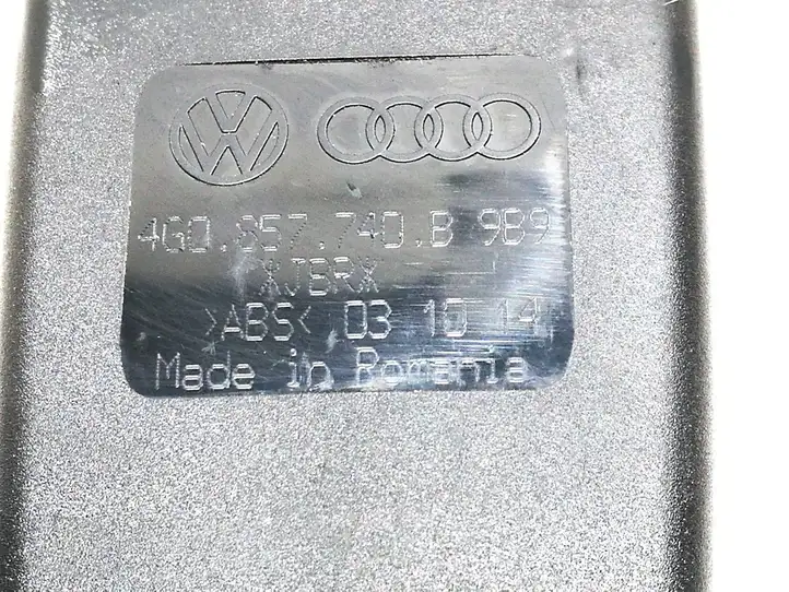 Audi A6 Allroad C7 (2014 - 2018) 4G0857740B Замок заднего ремня — фото 2