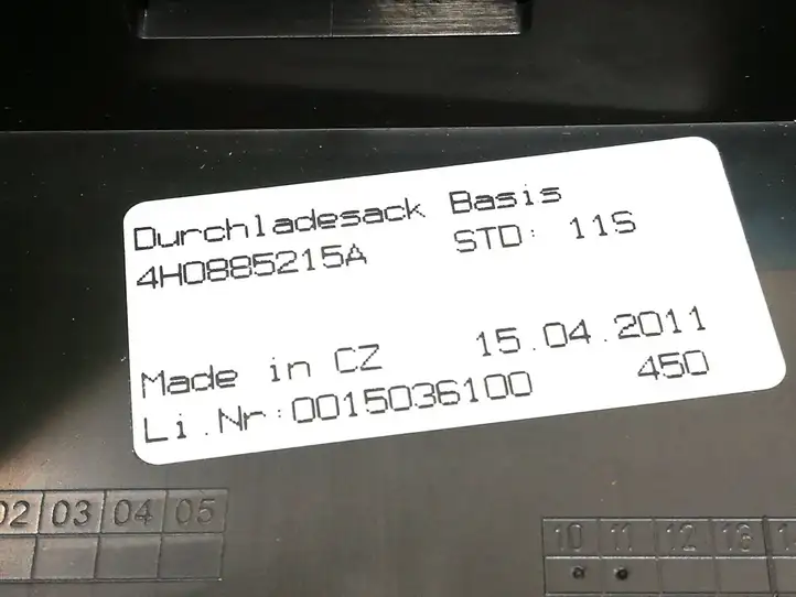 Audi A8 S8 D4 4H (2010 - 2014) 4H0885215A Лыжная сумка — фото 2