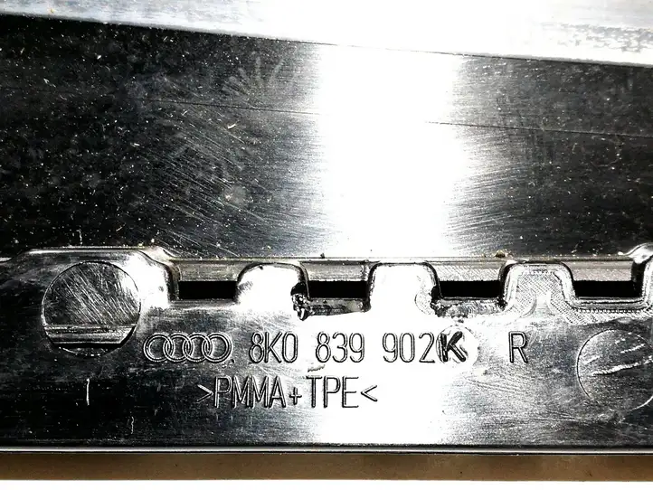 Audi A4 S4 B8 8K (2007 - 2011) 8K0839902K Накладка стекла задней двери — фото 2