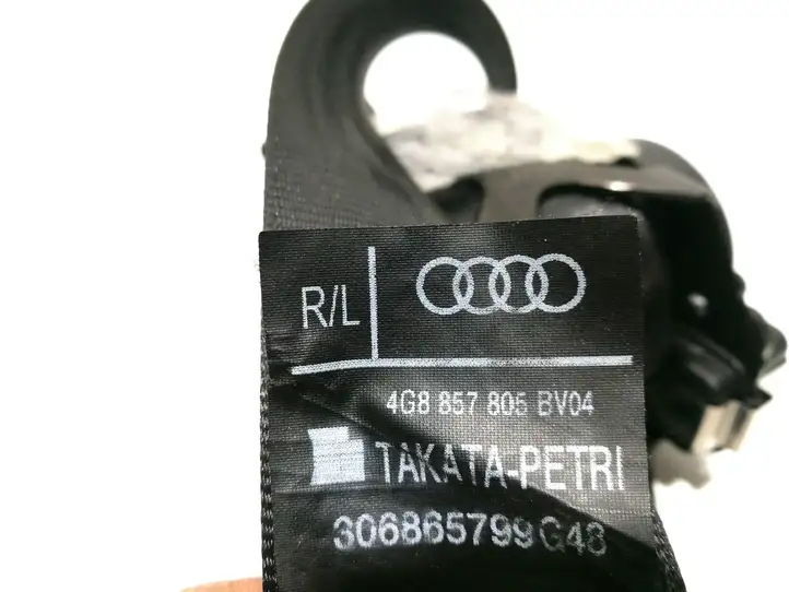 Audi A7 S7 4G (2010 - 2014) 4G8857805B Задний ремень безопасности — фото 6