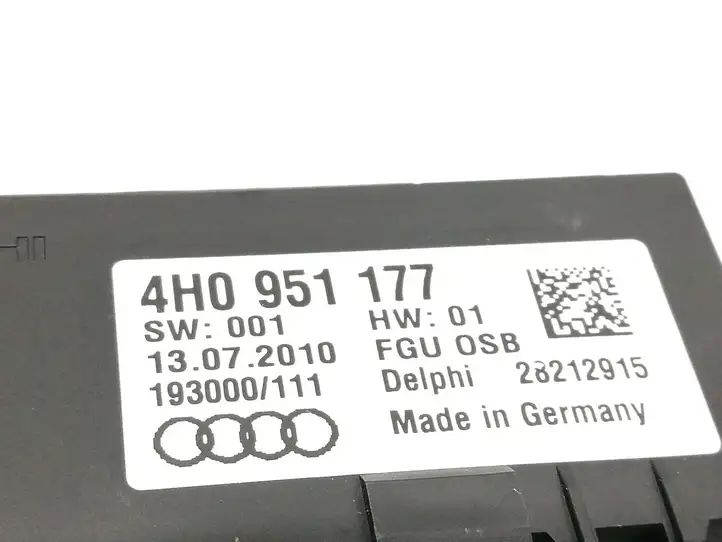Audi A8 S8 D4 4H (2010 - 2014) 4H0951177 Ультразвуковой датчик — фото 2