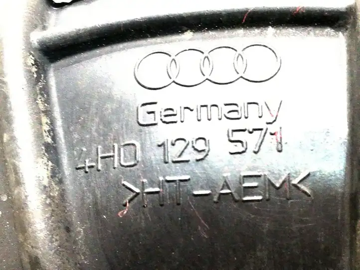 Audi A8 S8 D4 4H (2010 - 2014) 4H0129571 Детали воздухозаборника — фото 2