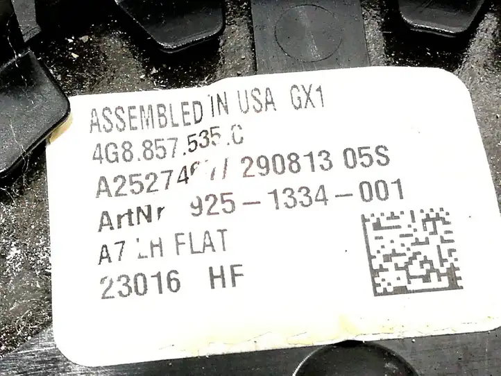 Audi A7 S7 4G (2010 - 2014) 4G8857535C Стекло бокового зеркала — фото 2