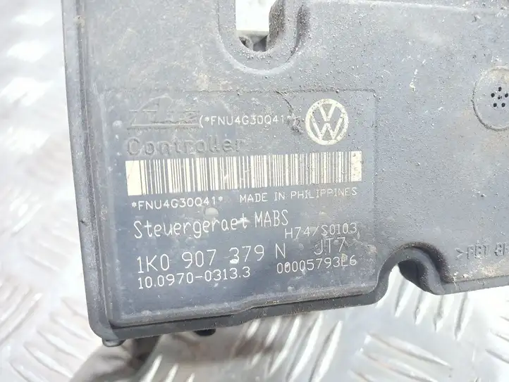 Volkswagen Golf V (2003 - 2009) 1K0907379N ABS блок — фото 4